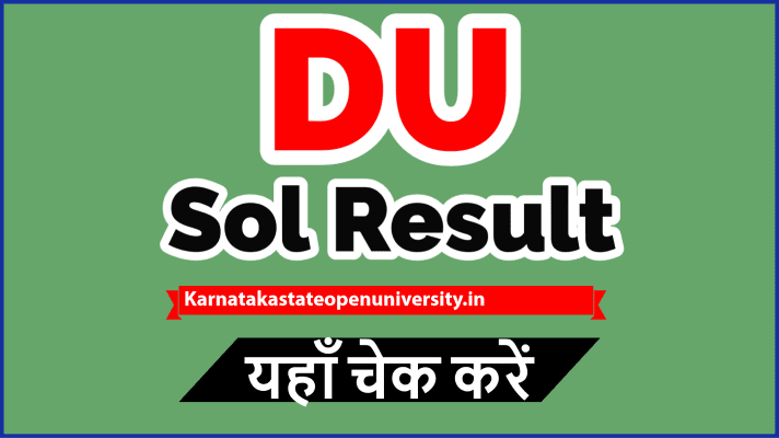 The Sol result 2024, DU marksheet, and the Sol.du.ac.in result 2024 were released on the official website: exam.du Delhi University Result.