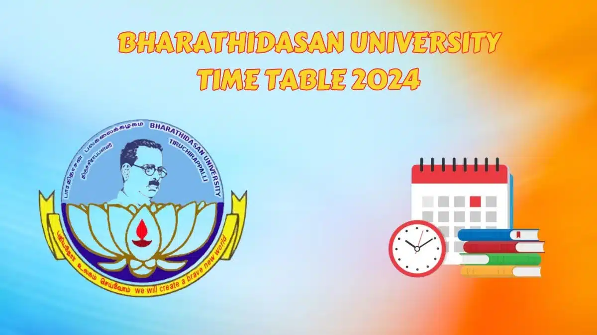 Bharathidasan University result 2024, BDU login, Tiruchirappalli Tamil Nadu, and Trichy have been published on the official test webpage.