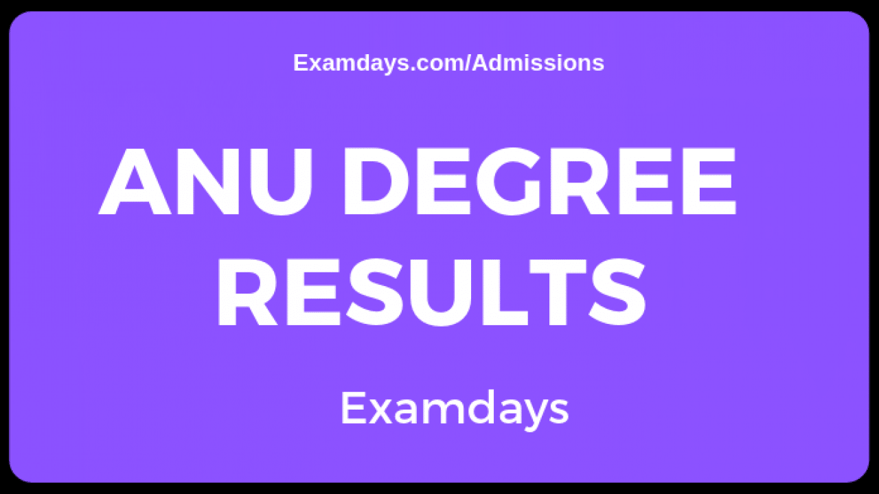 Anu AC in, NAGARJUNAUNIVERSITY, 3rd sem results 2024, degree, Courses and guidance are available for the M.Phil. and Ph.D. programs PDF.