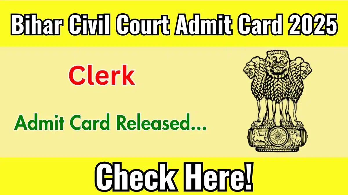 Bihar district court, civil admit card 2024, exam date official website, recruitment, result, vacancy, Court a difficult on the map end.